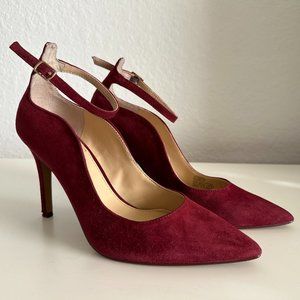 Vince Camuto Burgundy Stilettos, Size 7